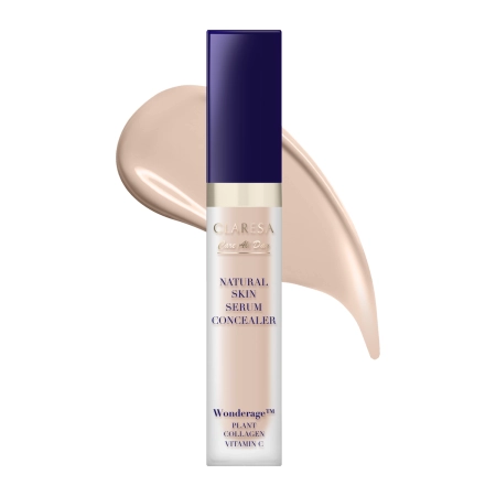 Claresa - Natural Skin Serum Concealer - Korektor- sérum s přirozeným finišem - 1C Light Cool - 7 ml