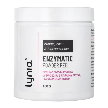Lynia - Enzymatický peeling v prášku s papainem a ficinem a glukonolaktonem - 100 g