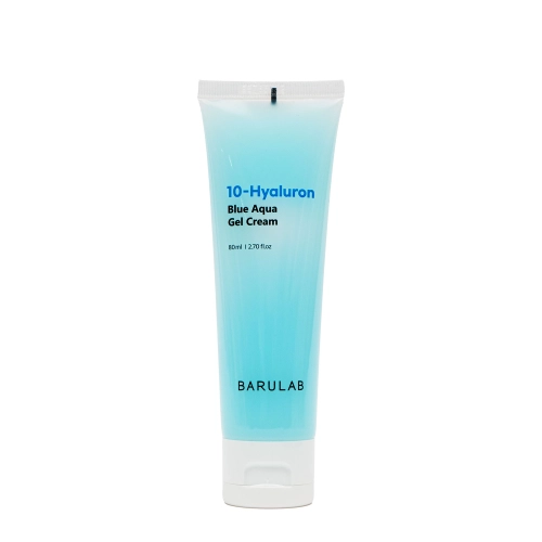 Barulab - 10-Hyaluron Blue Aqua Gel Cream - Hydratační krém na obličej - 80 ml