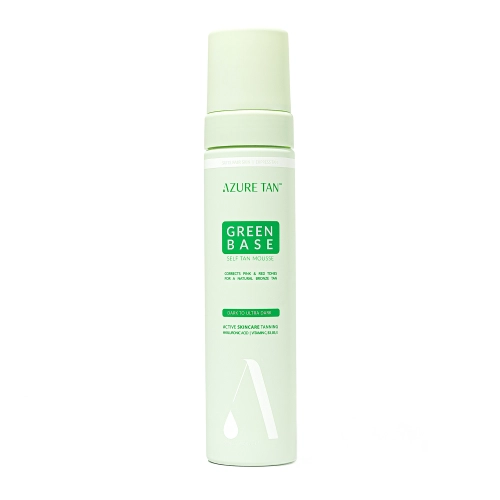 Azure Tan - Self Tan Mousse Green Base - Samoopalovací pěna na tělo - Dark to Ultra Dark - 200 ml