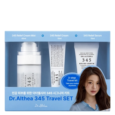 Dr. Althea - 345 Travel Set - Sprej 60ml+Krém 15ml+Sérum 15ml
