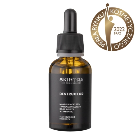 SkinTra - Destructor - Celoroční kyselý peeling 24 % - 30 ml