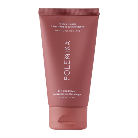 Polemika - Matcha Purifier - Rozjasňující čisticí peelingová maska  - 75 ml 
