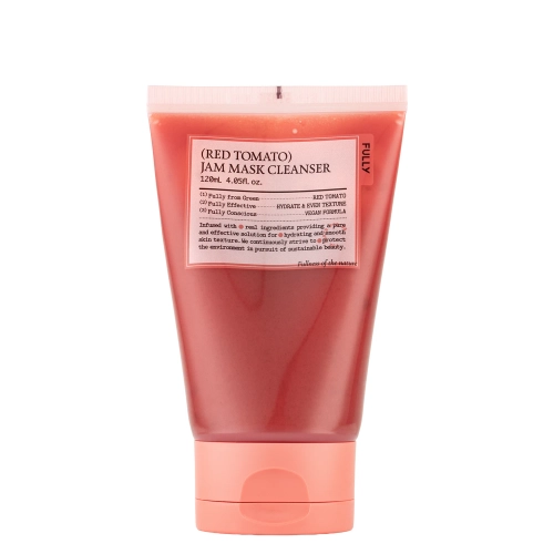 FULLY - Red Tomato Jam Mask Cleanser - Exfoliační čistící gel na obličej - 120 ml