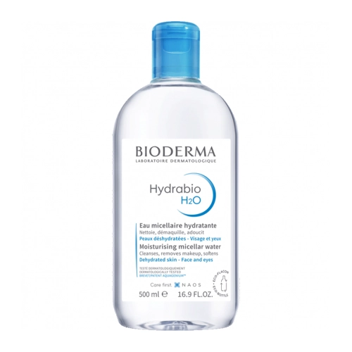Bioderma - Hydrabio H2O - Micelární voda pro dehydratovanou pleť - 500 ml