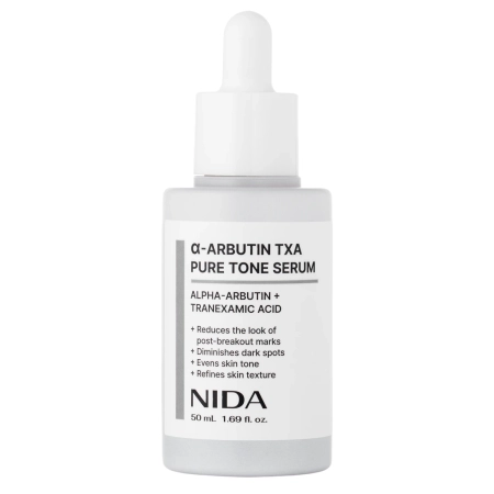 NIDA - α-Arbutin TXA Pure Tone Serum - Rozjasňující sérum na obličej - 50 ml