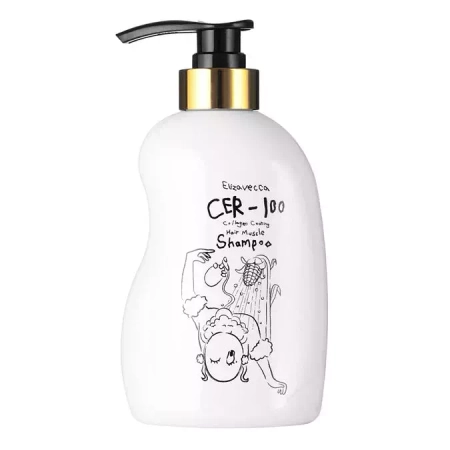 Elizavecca CER-100 Collagen Coating Hair Muscle Shampoo - Šampon na vlasy s kolagenem - 500 ml