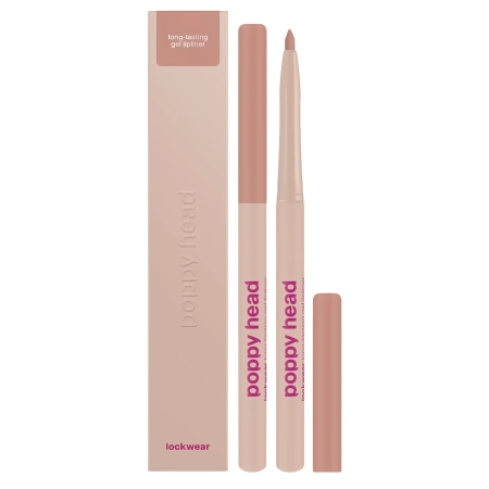 Poppy Head - Lockwear Long-Lasting Gel Lipliner - Dlouhotrvající gelová konturovací tužka na rty - 04 Boldish Nude - 0,6 g