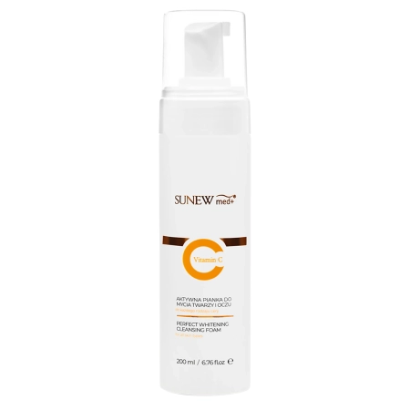 SunewMed+ - Aktivní Pěna na čištění obličeje a odličování očí - 200 ml