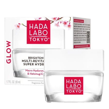 Hada Labo Tokyo - Glow Multi Revitalizer Super HydroGel - Rozjasňující hydrogel na obličej - 50 ml