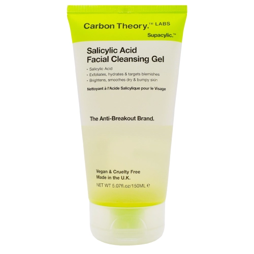 Carbon Theory - Supacylic Facial Gel Wash - Čistící gel na obličej s kyselinou salicylovou - 150 ml