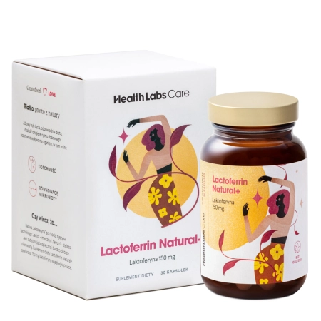 Health Labs Care - Laktoferin Natural+ Laktoferin Kapsle 150 mg - 30k s