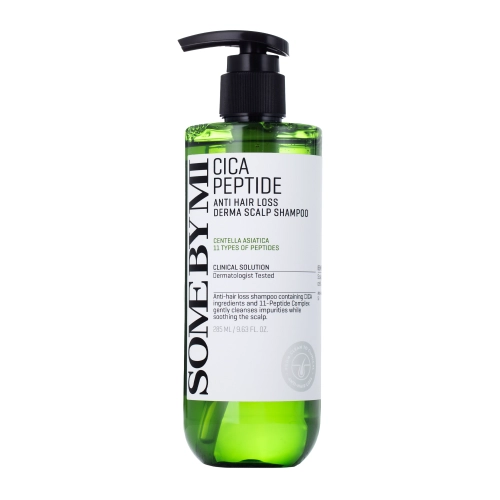 Some By Mi - Cica Peptide Anti Hair Loss Derma Scalp Shampoo - Peptidový šampon proti vypadávání vlasů - 285 ml