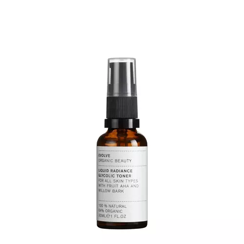 Evolve Organic Beauty - Liquid Radiance Glycolic Toner - Regulující tonikum pro citlivou pleť - 30 ml