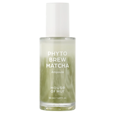 House of Hur - Phyto Brew Matcha Ampoule - Ampulka hydratační a rozjasňující - 50 ml