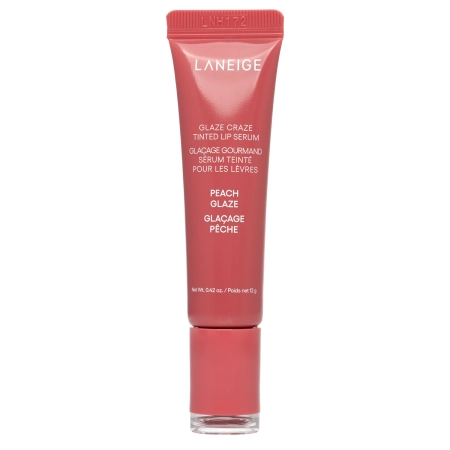 Laneige - Glaze Craze Tinted Lip Serum - Tónovací sérum na rty - Peach Glaze - 12 g