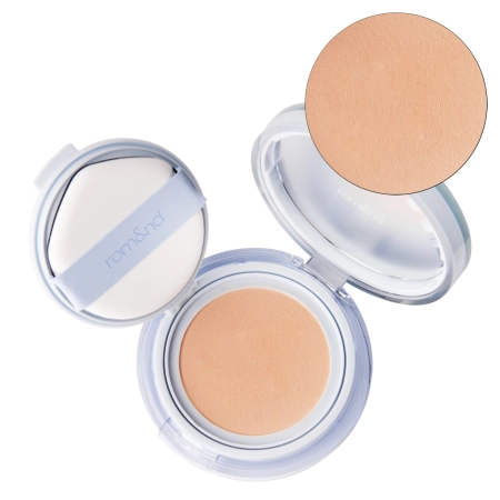 Rom&nd - Bare Water Cushion - 02 Pure 21 - Make-up v houbičce - 20 g