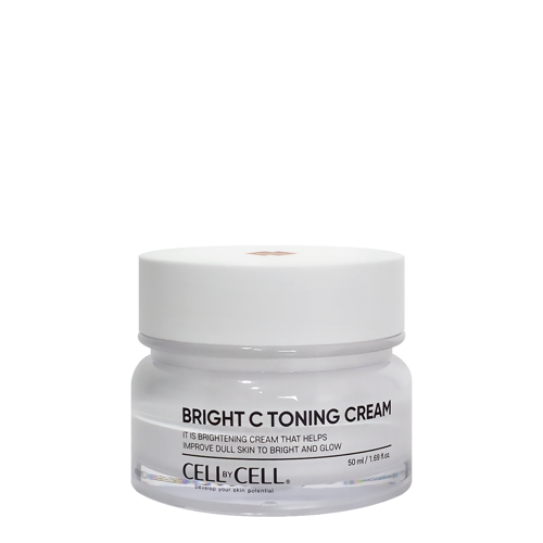 Cell by Cell - Bright C Toning Cream - Rozjasňující krém na obličej - 50 ml