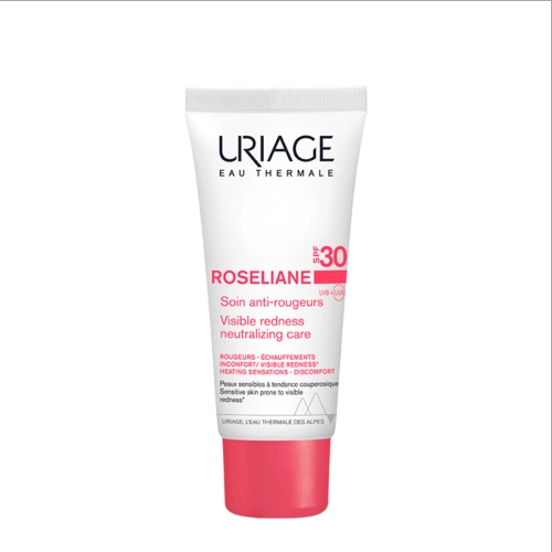 Uriage - Roseliane Crème SPF30 - Krém s SPF pro kuperózní pleť - 40ml