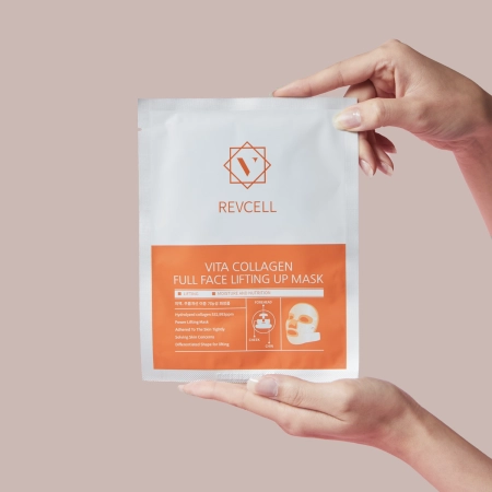 REVCELL - Vita Collagen Full Face Lifting Up Mask - Liftingová plátýnková maska - 1ks/19g