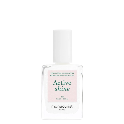 Manucurist - Active - Active Shine - Pečující lak 2v1 - ICY - 15 ml