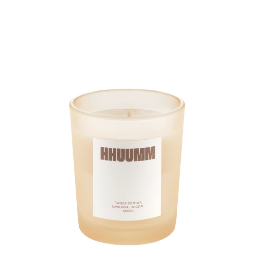 HHUUMM - Sojová svíčka - Levandule, Mandle, Myrha - 70 g