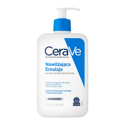 CeraVe - Hydratační emulze na obličej i tělo s ceramidy - 473 ml