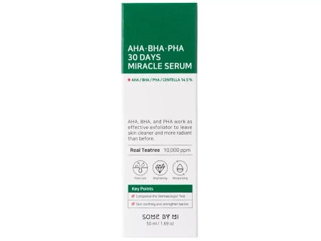 Some By Mi - AHA BHA PHA 30 Days Miracle Serum - Sérum s AHA, BHA a PHA kyselinami - 50 ml