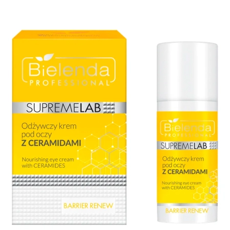 Bielenda Professional - Supremelab Barrier Renew - Vyživující oční krém s ceramidy - 15 ml