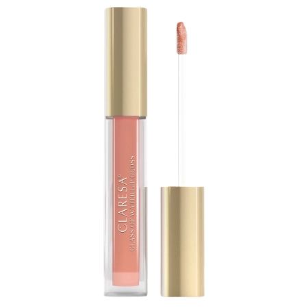 Claresa - Glass Of Water Lip Gloss - Lesk na rty s efektem skleněného povrchu - Iced Latte - 06 - 2 g