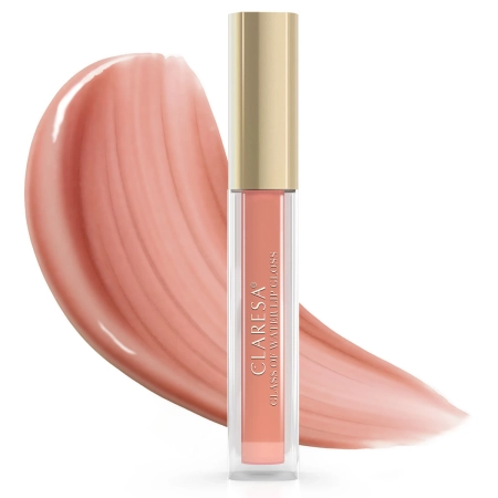 Claresa - Glass Of Water Lip Gloss - Lesk na rty s efektem skleněného povrchu - Iced Latte - 06 - 2 g