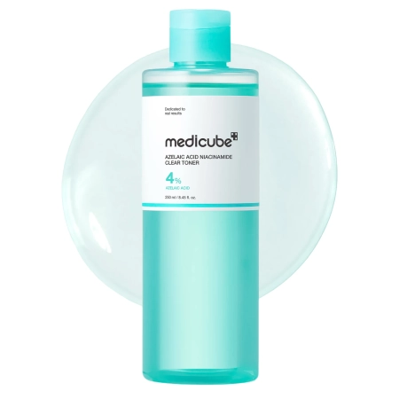 Medicube - Azelaic Acid Clear Toner - Čisticí rozjasňující tonikum s kyselinou azelaovou - 250 ml