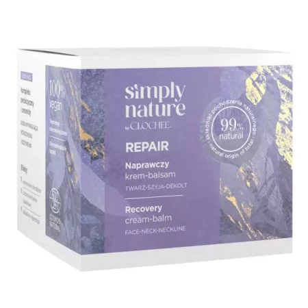 Clochee - Simply Nature Rapair - Regenerační krém-balzám - 50 ml