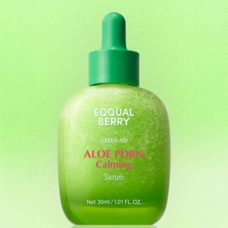 EQQUALBERRY -  Aloe PDRN Calming Serum - Zklidňujcící sérum s Aloe vera a PDRN - 30 ml 
