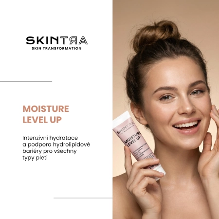 SkinTra - Moisture Level Up - Hydratační a vyživující maska na obličej a pod oči - 100 ml 