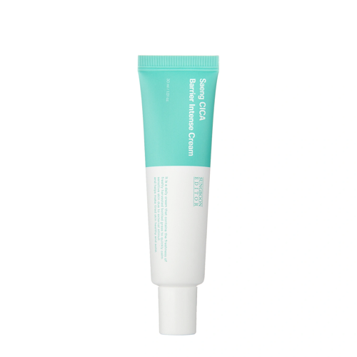 Sungboon Editor - Saeng Cica Barrier Intense Cream - Zklidňující pleťový krém s pupečníkem  - 30 ml