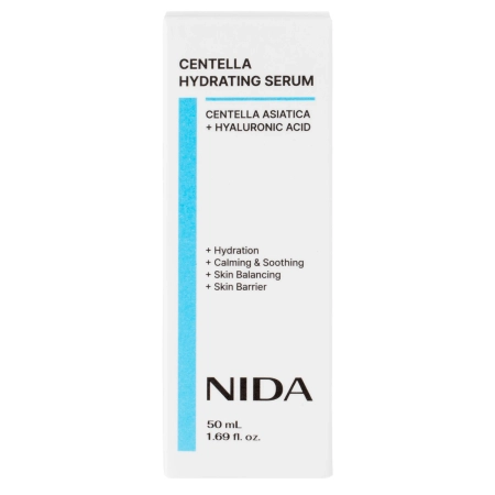 NIDA - Centella Hydrating Serum - Hydratační a zklidňující sérum na obličej - 50 ml