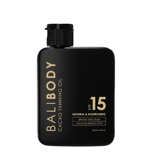 Bali Body - Cacao Tanning Oil SPF15 - Opalovací olej s kakaem - 100 ml