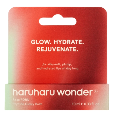Haruharu Wonder - Rose PDRN Peptide Glowy Balm - Hydratační balzám na rty - 10 ml