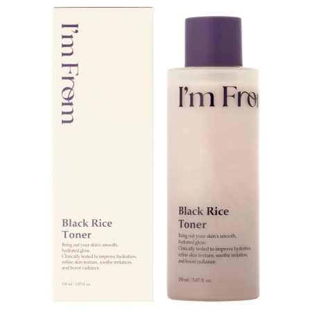 I'm From - Black Rice Toner - Tonikum na obličej s extraktem z černé rýže - 150 ml