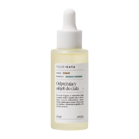 Your Kaya - Relaxační tělový olej s vůní kokosu a mandlí - 50 ml 