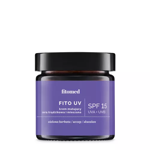 Fitomed - Fito UV SPF15 - Matující krém pro aknózní a smíšenou pleť - 55 g