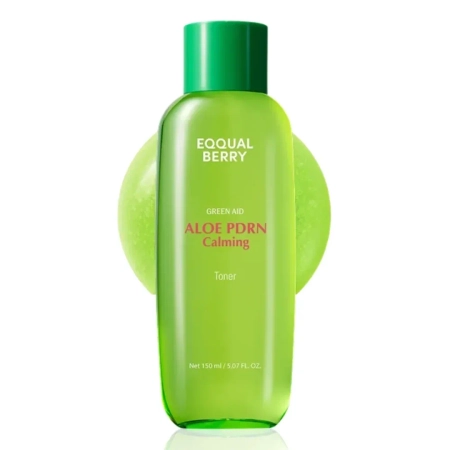 EQQUALBERRY - Aloe PDRN Calming Toner - Zklidňující aloe tonikum s PDRN - 150 ml 