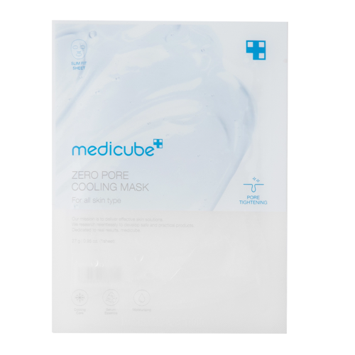 Medicube - Zero Pore Cooling Mask - Chladivá plátýnková maska na obličej - 1 ks/27 g