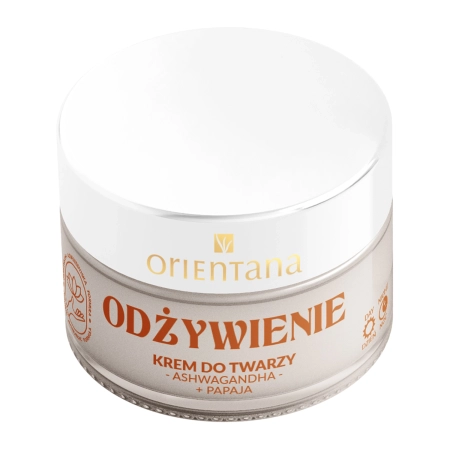 Orientana - Ashwagandha-Papaya - Výživný krém na obličej - 40 g