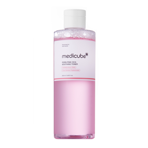 Medicube - PDRN Pink Cica Soothing Toner - Hydratační a rozjasňující pleťové tonikum - 250 ml