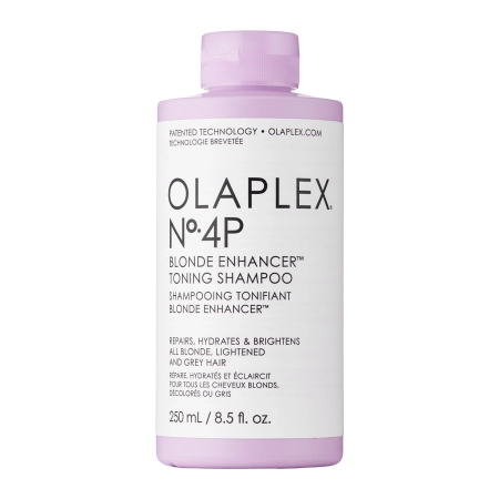 Olaplex - No. 4P Blonde Enhancer Toning Shampoo - Fialový šampon na blond vlasy - 250 ml