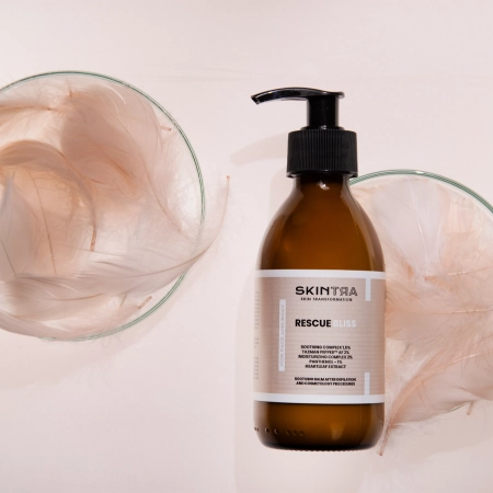 SkinTra - Rescue Bliss - Balzám po depilaci a kosmetických procedurách na obličej a tělo - 200 ml 