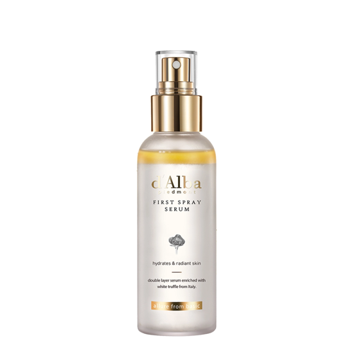 d'Alba - White Truffle First Spray Serum - Rozjasňující a hydratační pleťové sérum ve spreji - 100 ml