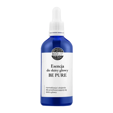 Bioup - Be Pure Head Skin Essence - Normalizující a zklidňující pleťová esence pro mastnou pleť vlasovou pokožku - 100 ml